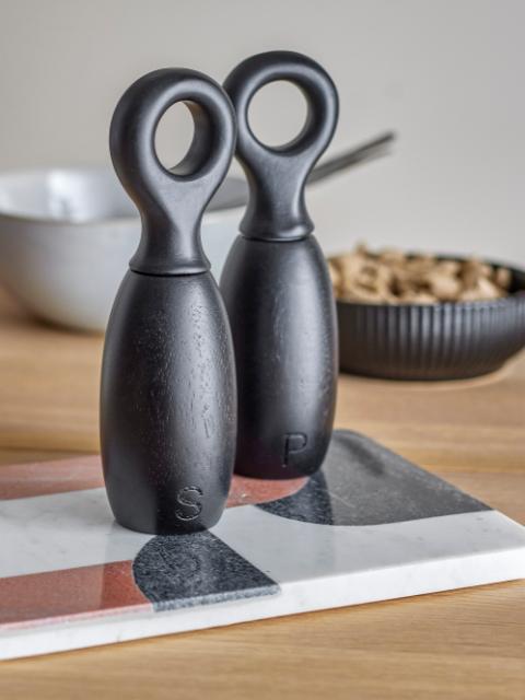 Martim Salt & Peberkværn, Sort, Gummitræ
