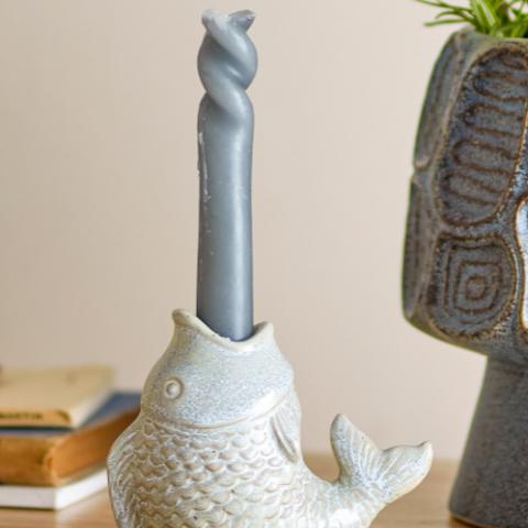 Hiro Bougeoir, Gris, Grès