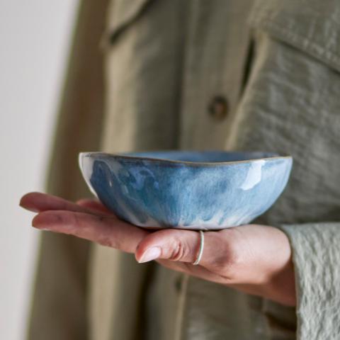 Nara Bol, Bleu, Grès