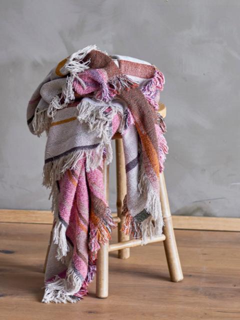 Toscana Throw, Nature, Recycled Cotton