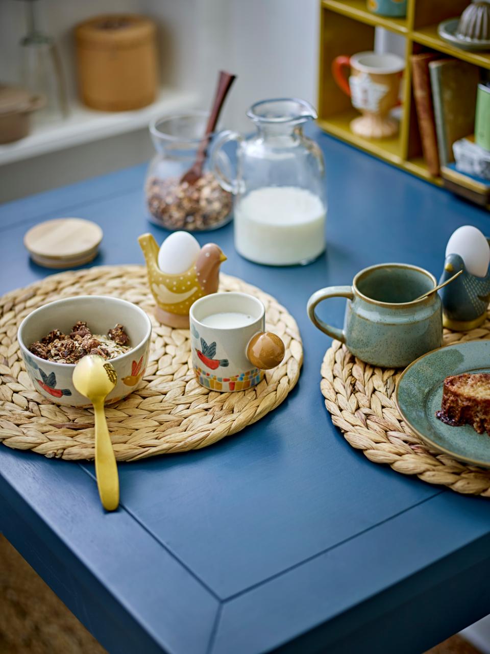 Birdy Eierbecher, Bunt, Steingut