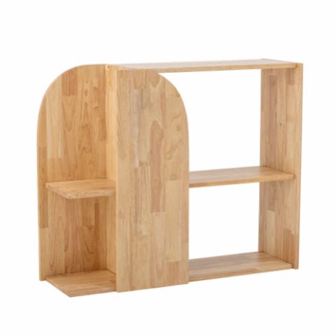 Alec Bookcase, Nature, Rubberwood
