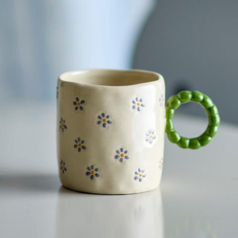 Dorthea Cup, Nature, Stoneware