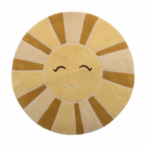 Sun Tapis, Jaune, Laine