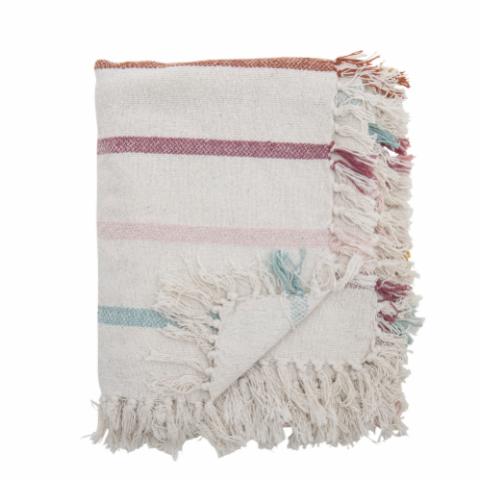 Frey Throw, Nature, Recycled Cotton