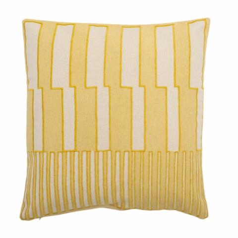 Cowes Cushion, Yellow, Cotton OEKO-TEX®