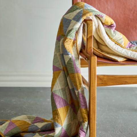 Crewe Quilt, Multi, Cotton OEKO-TEX®