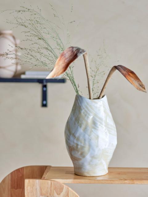 Obsa Vase, Nature, Stoneware