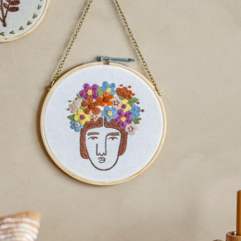 Cambiano Déco murale, Multicolore, Coton