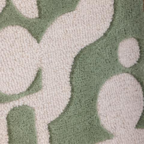 Longton Wall Decor, Green, Wool