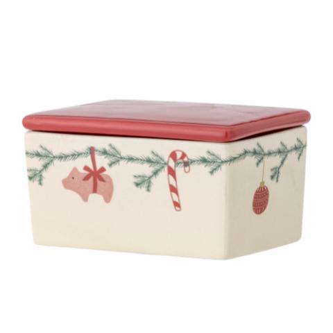 Yule Butter Box, Nature, Stoneware