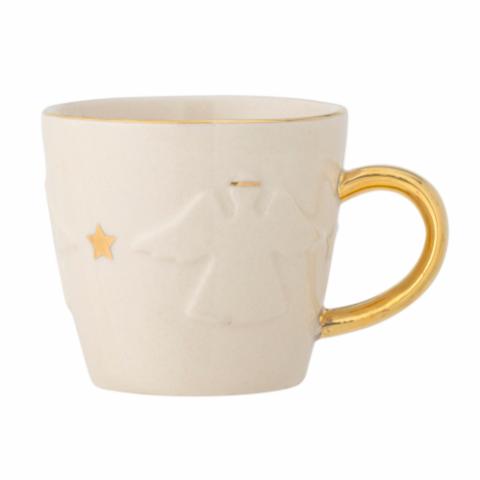 Starry Mug, White, Stoneware