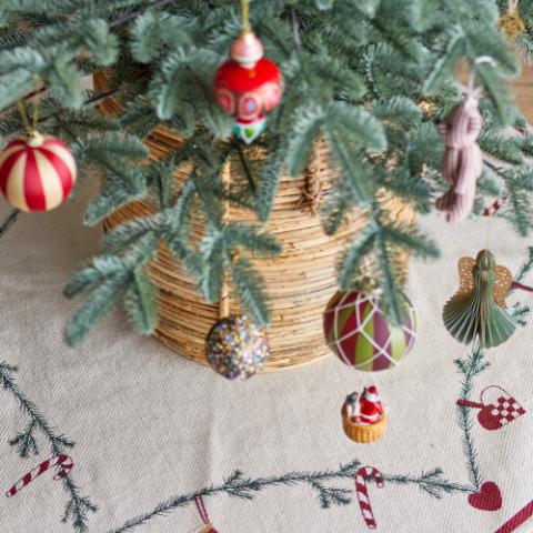 Yule Tapis arbre, Nature, Coton