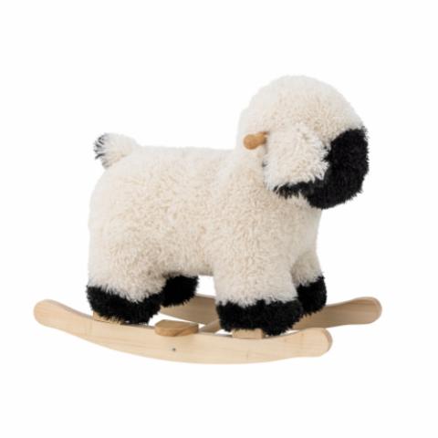 Dolly Rocking Toy, Sheep, White, Polyester
