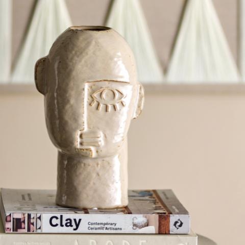 Lizzie Vase, Nature, Stoneware