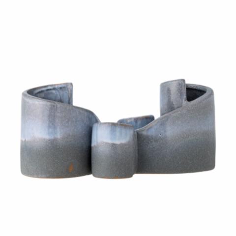 Meliad Bookend, Blue, Stoneware