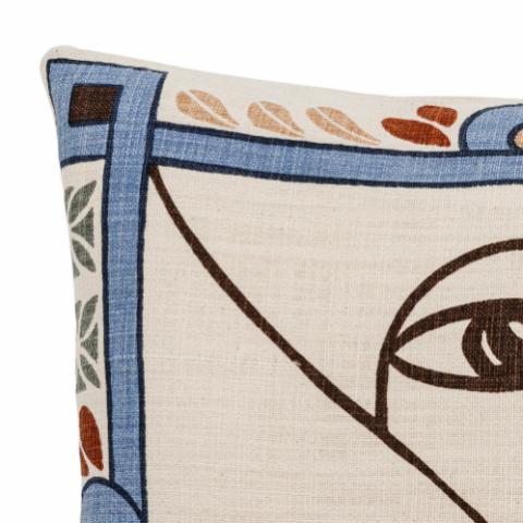 Rudaur Cushion, Multi, Cotton