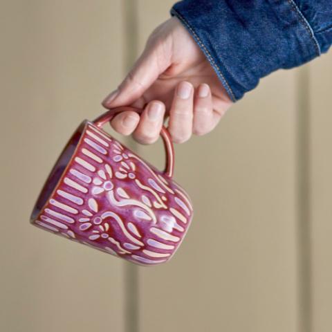 Samsin Mug, Violet, Grès