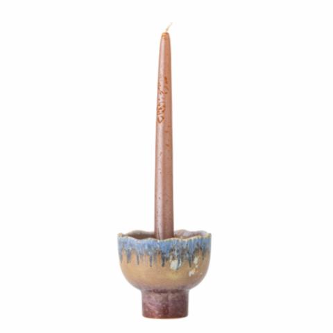Cloe Candle Holder, Multi, Stoneware