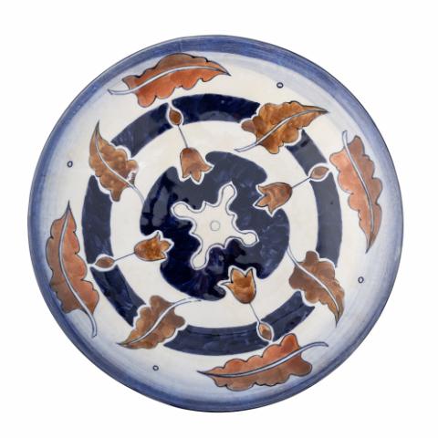 Myrna Pedestal Bowl, Multi, Stoneware