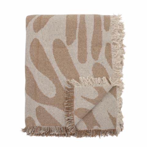 Alk Plaid, Marron, Coton recyclé