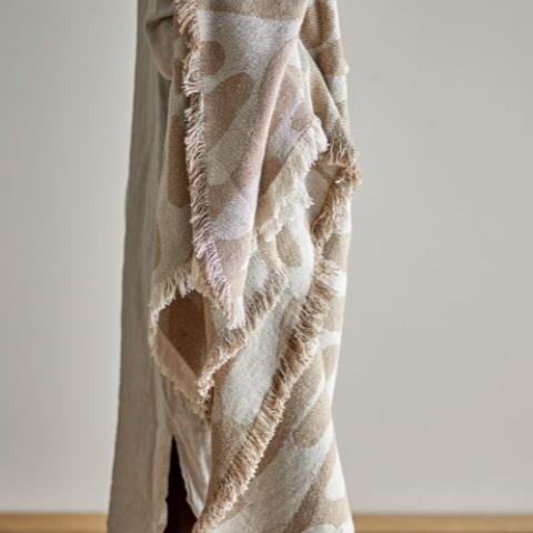 Alk Plaid, Marron, Coton recyclé