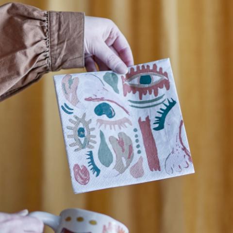 Horus Serviette, Multicolore, FSC®Mix, Paper