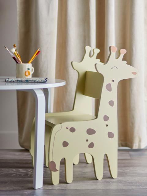 Ibber Chair, Grey, FSC®100%, MDF