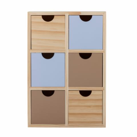 Calle Aufbewahrungsbox, Bunt, FSC®100%, Pine