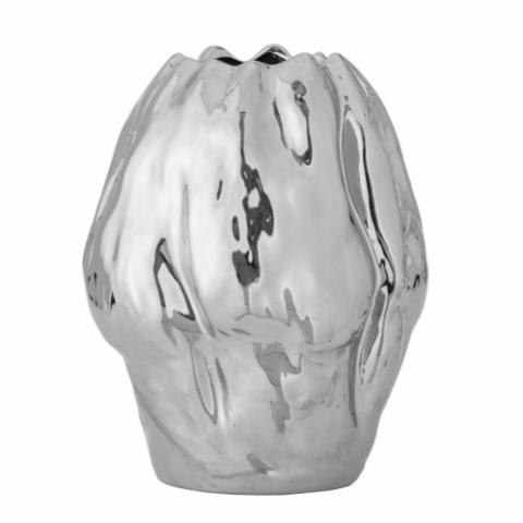 Bobby Vase, Argent, Grès