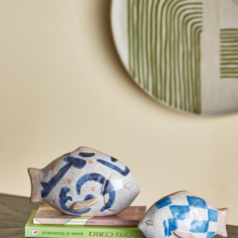 Eviaya Déco, Bleu, Grès