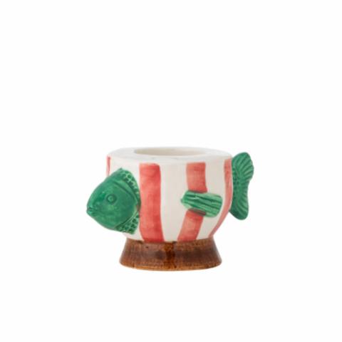 Codia Votive & Candle Holder, Bunt, Steingut