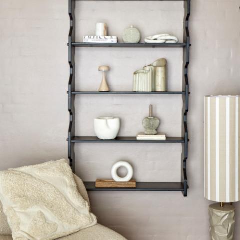 Savoya Shelf, Black, Firwood