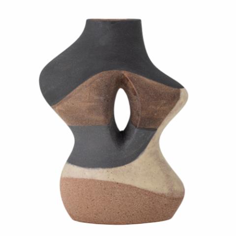 Vica Vase, Brun, Stentøj