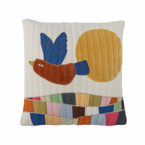 Colorine Cushion, Nature, Cotton
