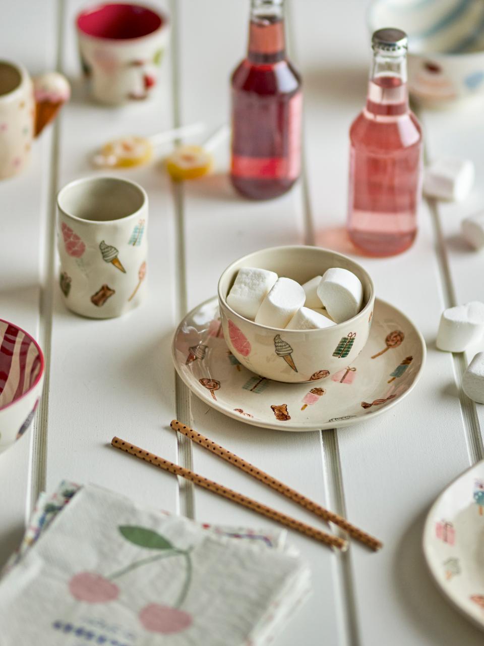 Sweets Geschirr-Set, Bunt, Steingut