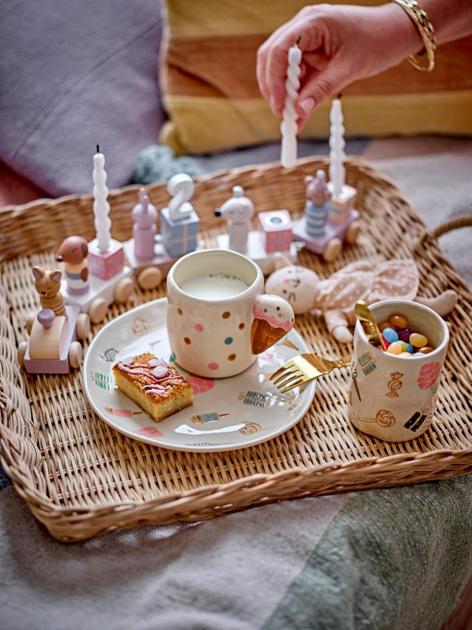 Sweets Geschirr-Set, Bunt, Steingut