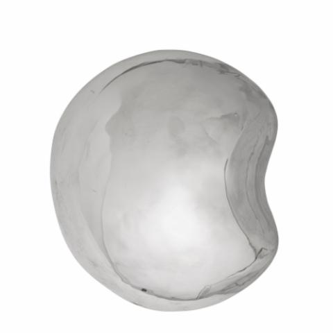 Bobby Wall Decor, Silver, Stoneware