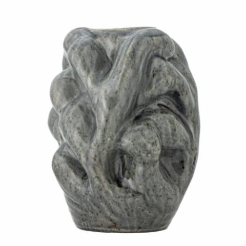 Vuelle Vase, Grey, Stoneware