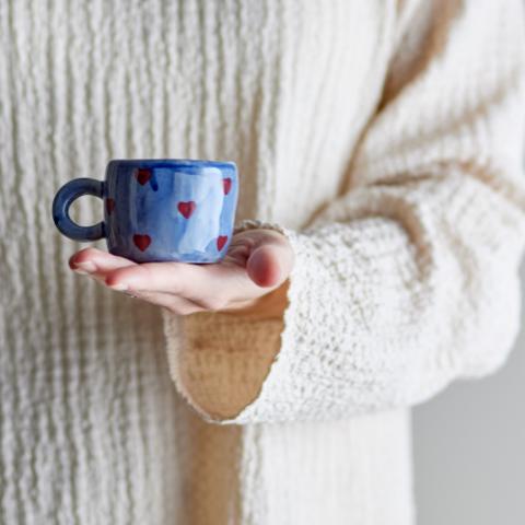 Nini Tasse, Blue, Grès