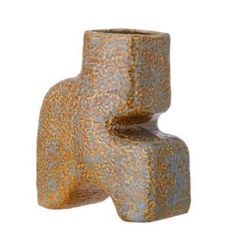 Ollia Vase, Brown, Stoneware
