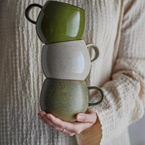 Addison Mug, Verte, Grès