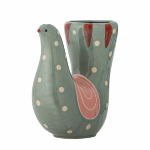 Trudy Vase, Blue, Stoneware