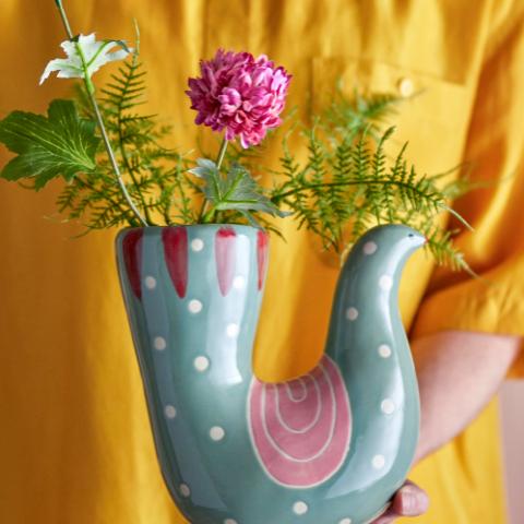 Trudy Vase, Multi, Stoneware