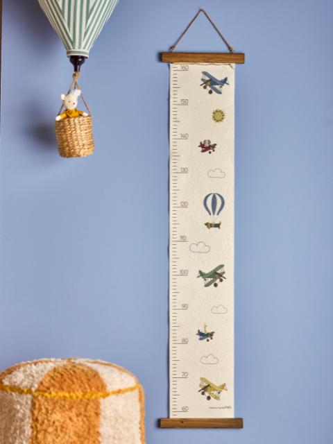 Plane Measure Board, Blue, Paper