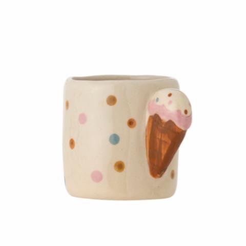 Creamy Cup, Nature, Stoneware