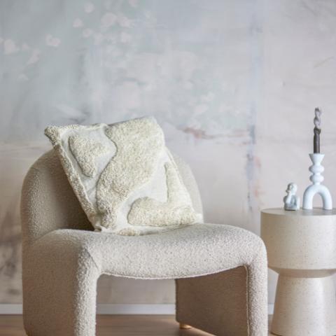 Canelli Coussin, Nature, Coton OEKO-TEX®