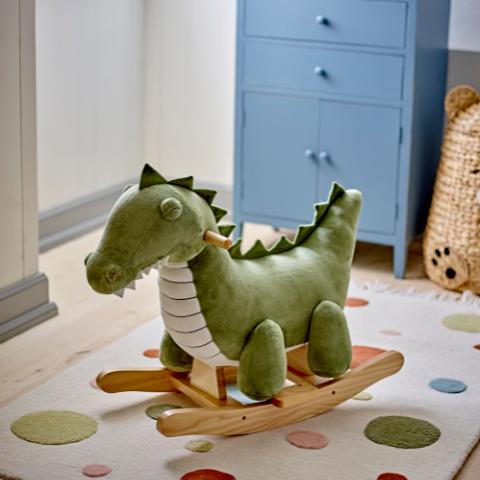 Arnie Rocking Toy, Crocodile, Verte, Polyester