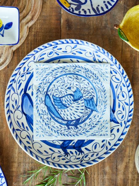 Karlie Serviet, Blå, FSC® Mix, Papir