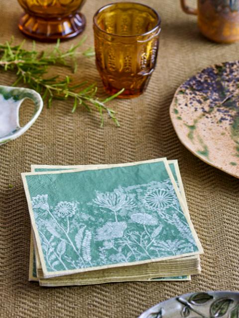Faustina Napkin, Yellow, FSC® Mix, Paper
